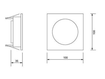 Panel proyector LED