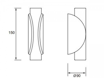 Lámparas de pared LED