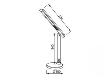 Lámpara de escritorio LED de ABS