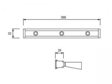 Bañador de pared LED de alta eficiencia