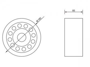 Foco LED sumergible de alta eficiencia