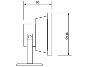 Foco sumergible LED DIP