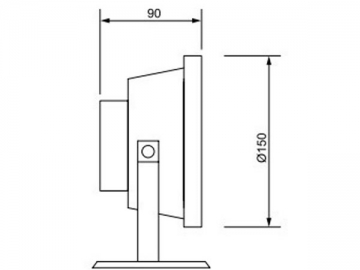 Foco sumergible LED DIP