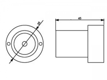 Foco puntual LED DIP