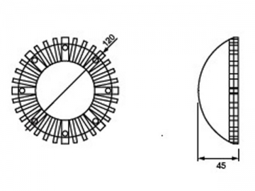 Foco puntual LED DIP