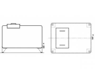 Tanque receptor de leche