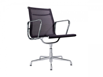 Silla de malla de bajo respaldo HG-3403E