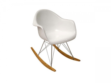 Silla mecedora Eames HG-25