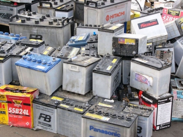 Línea de reciclaje de baterías de plomo y ácido