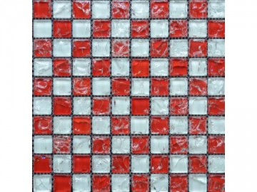 Baldosas mosaico de vidrio para interiores