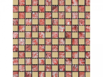 Baldosas mosaico de vidrio para baños