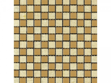 Baldosas mosaico de vidrio para baños