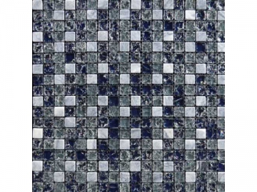 Baldosas mosaico de vidrio para interiores