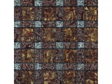 Baldosas mosaico de vidrio para interiores