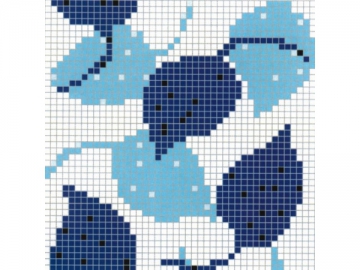 Baldosas mosaico de vidrio para interiores