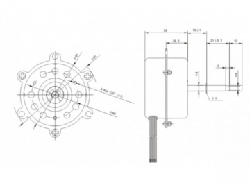 Motor para campana de cocina