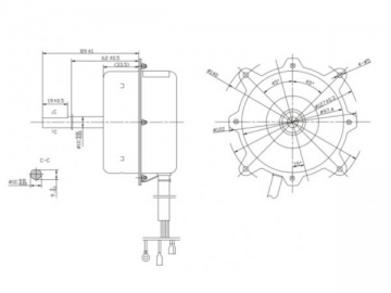 Motor para deshumificadores