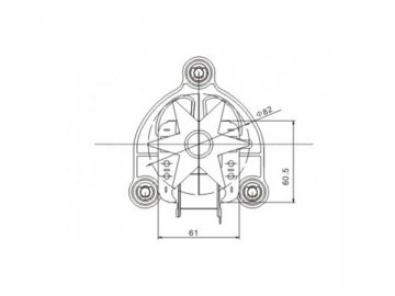 Ventilador centrífugo