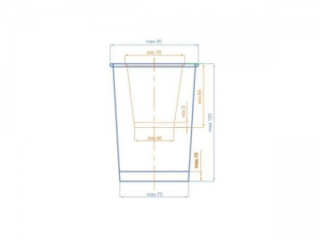 Máquina formadora de vasos de papel JBZ-12D