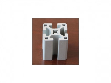 Perfil de aluminio de extrusión para líneas de montaje