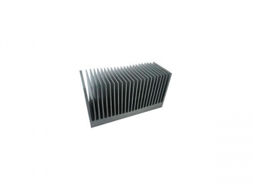 Perfil de aluminio de extrusión para disipadores térmicos