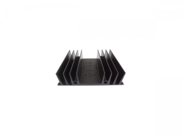Perfil de aluminio de extrusión para disipadores térmicos