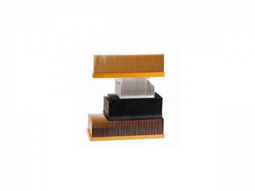 Perfil de aluminio de extrusión para disipadores térmicos