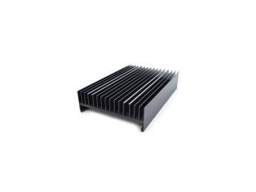 Perfil de aluminio de extrusión para disipadores térmicos