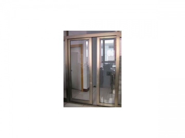 Perfil de aluminio para puertas