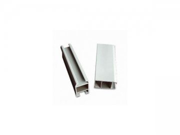 Perfil de aluminio para puertas