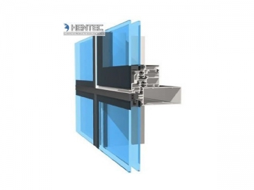 Perfil de aluminio para puertas