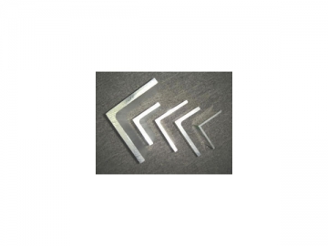 Extrusión de perfil L de aluminio