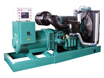 Generador industrial a diésel con motor Volvo de 60-510kW