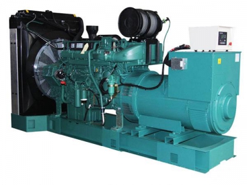 Generador industrial a diésel con motor Volvo de 60-510kW