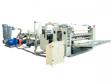 Máquina para fabricar pañuelos faciales en caja de 10 líneas