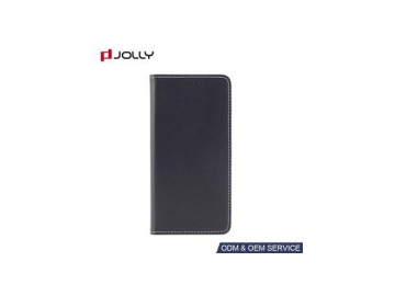 Funda protetora con cuero para Huawei Honor 8