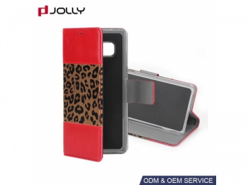 Funda protectora con ventana para Samsung Galaxy Note 8