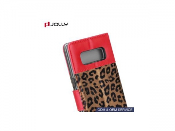 Funda protectora con ventana para Samsung Galaxy Note 8