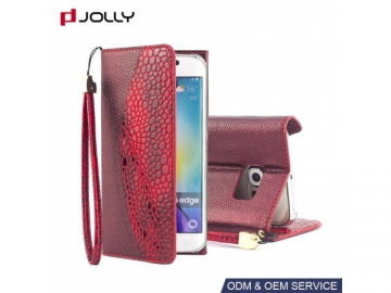 Funda cartera para Samsung Galaxy S6 Edge