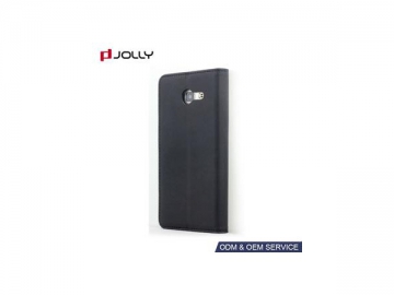 Funda flip cover de cuero para Samsung Galaxy J5